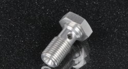 Болт BANJO AN3 L=20 мм для тормозных систем, нержавеющая сталь