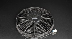 Вентилятор охлаждения SPAL (ВТЯГИВАЮЩИЙ) 12" (305 мм) 12V производительность 2070 м³/ч