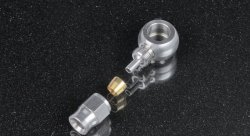 Фитинг BANJO AN3 - 10,2 мм, короткий, под тефлоновый шланг PTFE, нержавеющая сталь