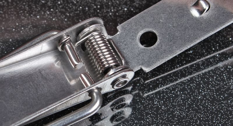 Замок-защёлка 75 мм (нержавеющая сталь)