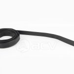 Термоусадка 2.5-1.2мм черная 5м