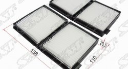 Фильтр салона TOYOTA CHASER / CRESTA / MARK II 92-01