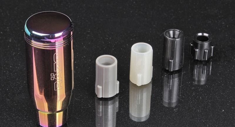 Ручка КПП (металическая), неохром RAZO, CARMATE