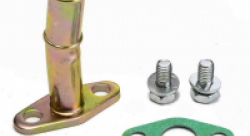 Трубка слива масла с турбины малый фланец (GT28/35)