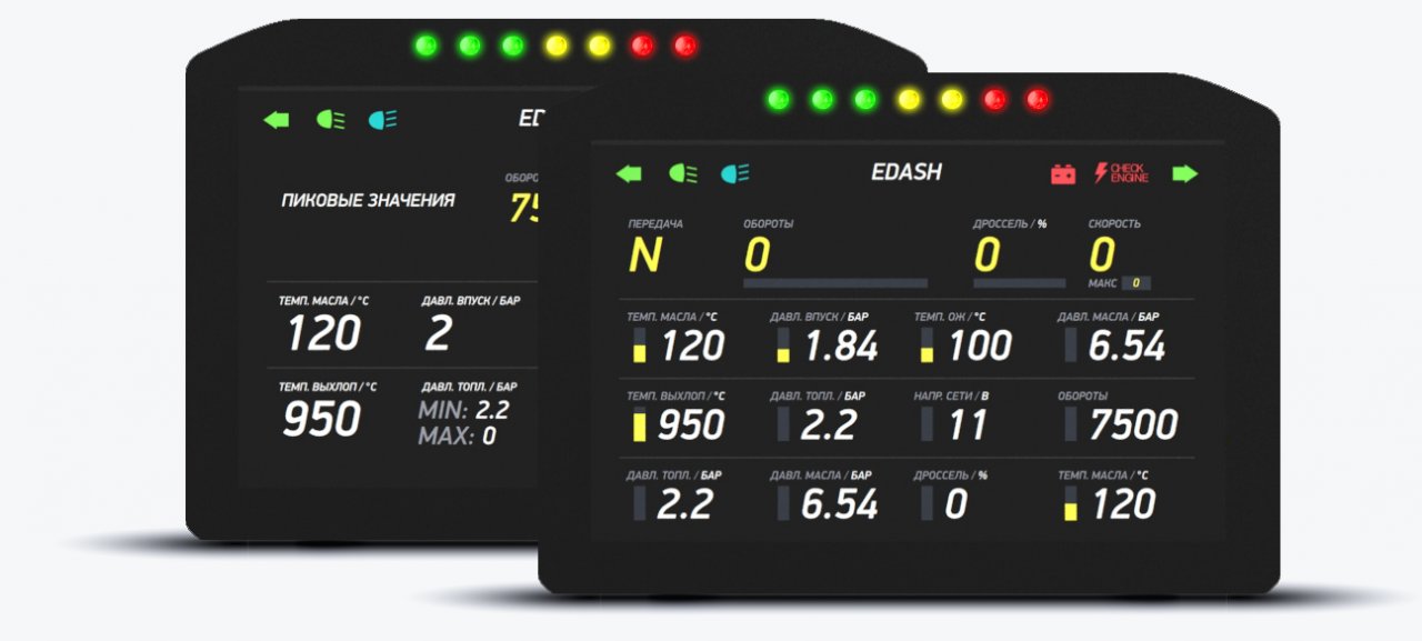 eDash - Электронная приборная панель