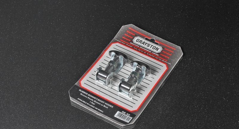 Замки багажника резиновые маленькие, черные GRAYSTON 