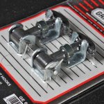 Замки багажника резиновые маленькие, черные GRAYSTON 