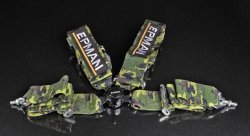 Ремни 4-х точечные, 3", камуфляж, TAKATA STYLE