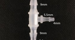 Тройник Т-образный 6-4-6 мм