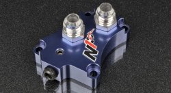 Адаптер для масляного радиатора Nissan Silvia S13 S14 S15 SR20 Oil Block Adapter Japan Style