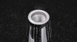 Ручка КПП, L=130 мм, карбон