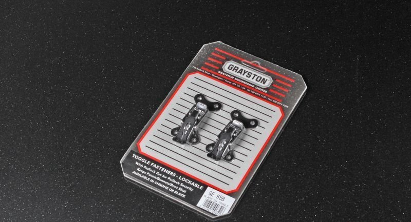 Замок защелка черная GRAYSTON 