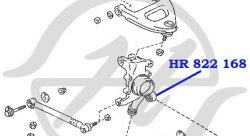 Плавающие сайлентблоки Toyota X90/100 HANSE 14mm