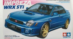 Сборная модель Subaru Impreza WRX STi 1:24
