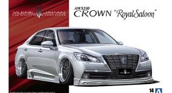 Сборная модель TOYOTA CROWN ROYALSALOON G '12 VLENE AWS210 Aoshima