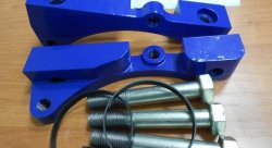 Планшайбы для установки передних тормозов от Toyota Celsior ucf30 на Mark2 gx(jzx)81