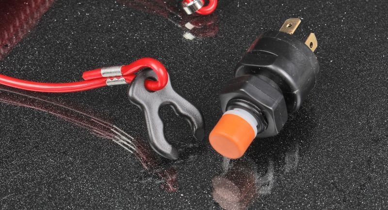 Размыкатель цепи с чекой, 4 контакта