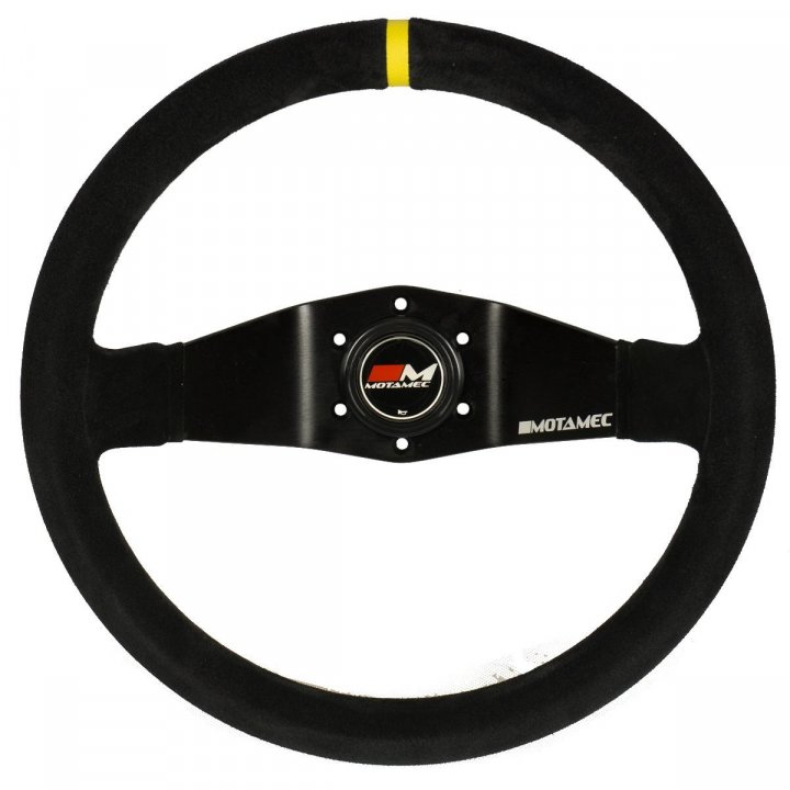 Спортивный руль Motamec Rally Steering Wheel Deep Dish 2 Spoke 350mm (Оригинал)