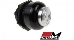 Motamec кнопка без фиксации Silver / Black