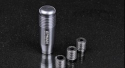 Ручка КПП алюминий, серый