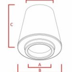 Фильтр нулевого сопротивления RAMAIR посадочный d=76mm, под Carbonio