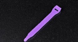 Стяжка 19*152мм, ворсовая, фиолетовая (Velcro One Wrap 3/4&quot; x 6&quot;)