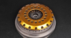 Сцепление OS GIKEN в сборе Toyota 1JZ, TR серия 2-х дисковая керамика, демферное (TR2CD)