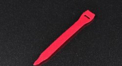 Стяжка 19*152мм, ворсовая, красная (Velcro One Wrap 3/4&quot; x 6&quot;)