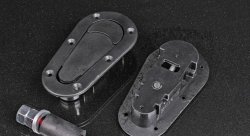 Замки капота D1 style, внешние