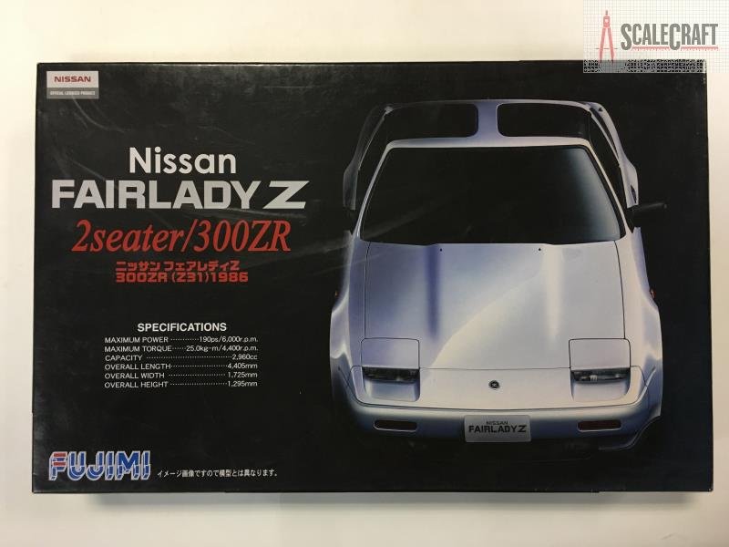 Сборная модель Fujimi Nissan Fairlady Z 2-Seater/300ZR (Z31) 1986