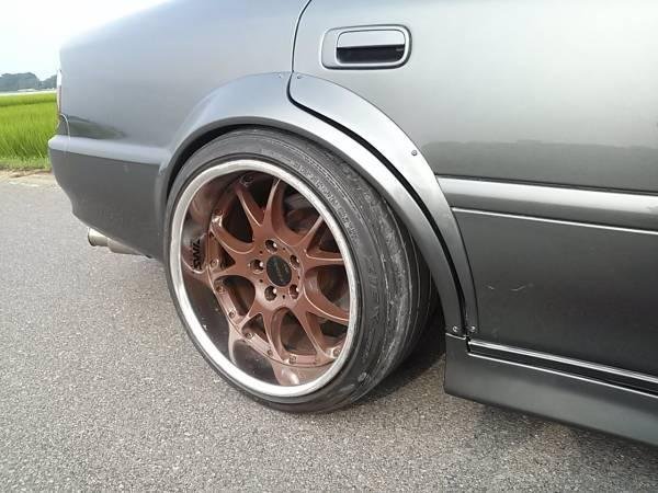 Toyota расширение задних крыльев mark, chaser 2 90, 100 N-style