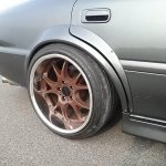 Toyota расширение задних крыльев mark, chaser 2 90, 100 N-style