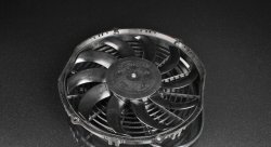 Вентилятор охлаждения универсальный 10" (255 мм) 12V 1360 m³/h (ТЯНУЩИЙ)