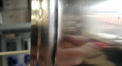 Вальцовка алюминиевых патрубков (создание бортика)