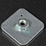 Площадка под рым болт размером 65х65х3 FIA