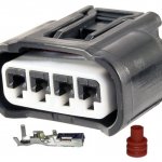 Фишка катушки зажигания Toyota 4 пина 90980-11885