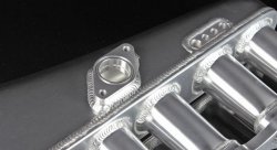 Коллектор впускной TOYOTA 2JZ-GTE + 90 мм дросель + рейка VVTI/ NON VVTI, верхняя загрузка