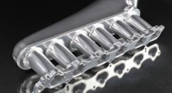 Коллектор впускной TOYOTA 2JZ-GTE + 90 мм дросель + рейка VVTI/ NON VVTI, верхняя загрузка