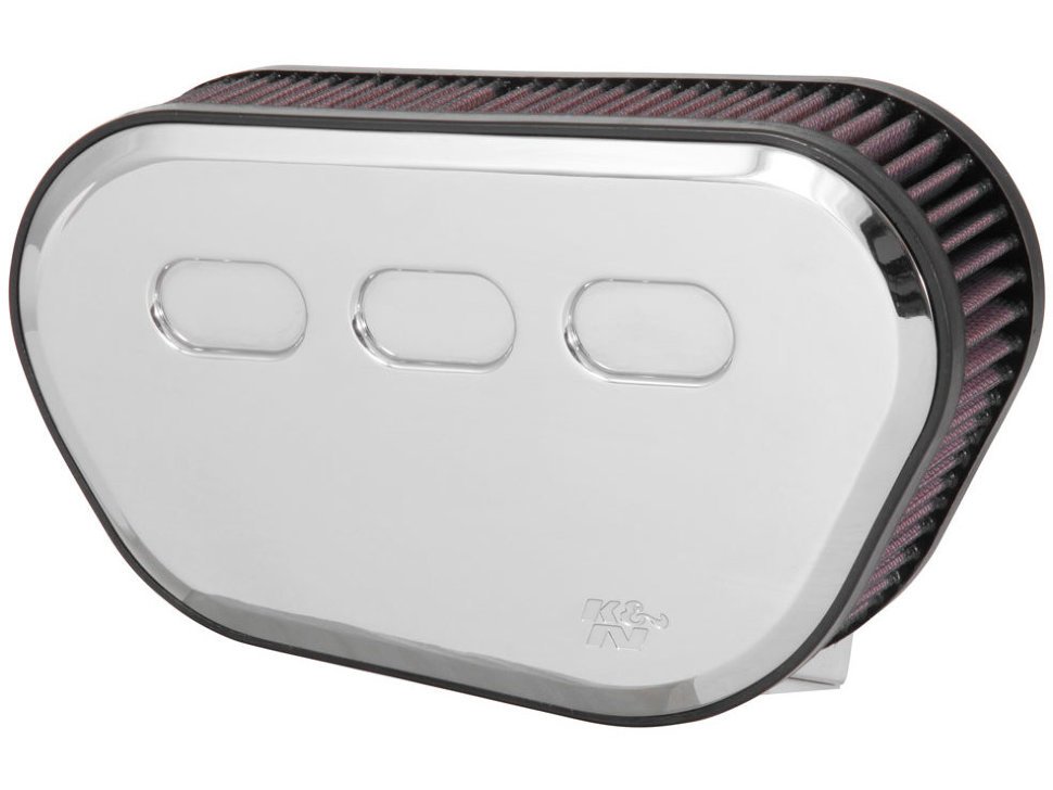 Фильтр нулевого сопротивления K&N RK-3948 STREET METAL INTAKE SYSTEM - BIG 8, CHROME