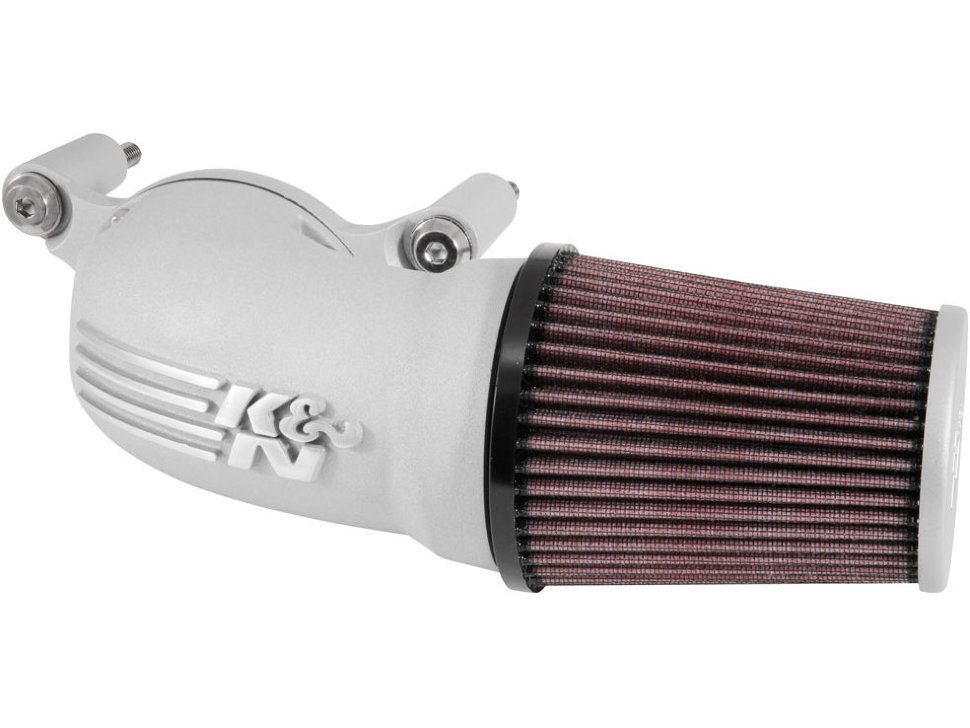 Фильтр нулевого сопротивления K&N 63-1137S AIRCHARGER; H/D SOFTAIL/DYNA FI; 2001-2017 SILVER