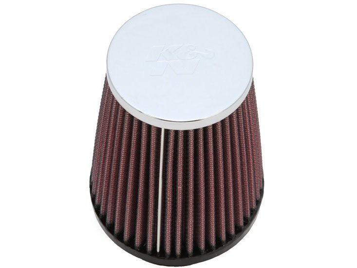 Фильтр нулевого сопротивления универсальный K&N RC-4340   Chrome Filter