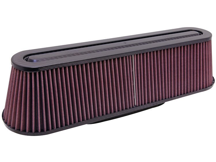 Фильтр нулевого сопротивления универсальный K&N RP-5161   Air Filter - Carbon Fiber Top and Base