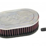 Фильтр нулевого сопротивления универсальный K&N RA-071V   Chrome Filter