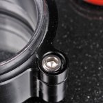 Хомут V-Band (HD Clamp) 63 мм (2.5") + 2 алюминиевых фланца, для впускных систем