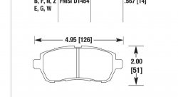 Колодки тормозные HB668U.567