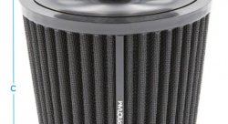 Фильтр нулевого сопротивления универсальный RAMAIR PR-CC-150-102 посадочный d=102mm; высота 140mm;