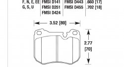 Колодки тормозные HB199B.702