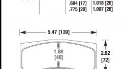 Колодки тормозные HB130N.630