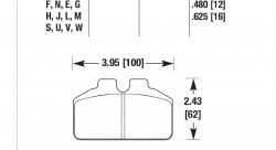 Колодки тормозные HB237B.480