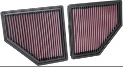 Воздушный фильтр нулевого сопротивления K&N 33-5086 BMW 2016-> (комплект 2 шт)